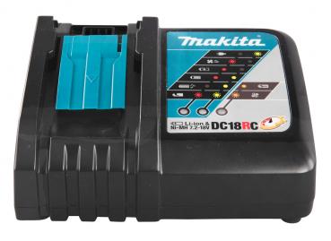 MAKITA DC18RC Schnellladegerät Nr. 195584-2 geeignet für 14,4V und 18V Li-Ion Akkus bis max. 6,0Ah